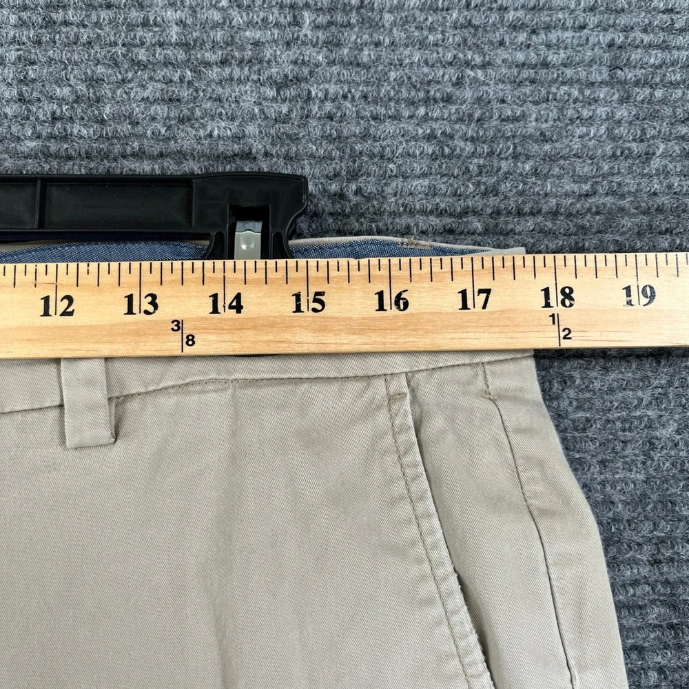 Vineyard Vines Breaker Pant Mens 34x31 Khaki Tan Stretch Cotton Chino Casual